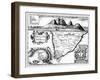 A Map of the Cape of Good Hope, South Africa, 1719-null-Framed Giclee Print