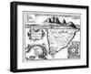 A Map of the Cape of Good Hope, South Africa, 1719-null-Framed Giclee Print