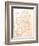 A Map of the Mail Coach Branching Cross and Bye Post Roads of Ireland, Engraved by S. Kerling-William Larkin-Framed Giclee Print