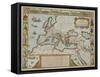 A Map of the New Roman Empire, circa 1610 by John Speed (1552-1629)-null-Framed Stretched Canvas