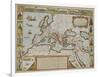 A Map of the New Roman Empire, circa 1610 by John Speed (1552-1629)-null-Framed Giclee Print