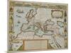 A Map of the New Roman Empire, circa 1610 by John Speed (1552-1629)-null-Mounted Giclee Print