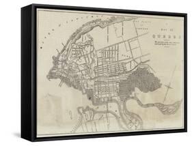 A Map of the Quebec-null-Framed Stretched Canvas