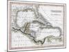 A Map of the West Indies, 1808-C Smith-Mounted Giclee Print