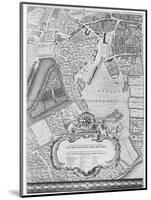 A Map of Tothill Fields, London, 1746-John Rocque-Mounted Giclee Print