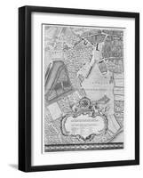 A Map of Tothill Fields, London, 1746-John Rocque-Framed Giclee Print