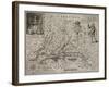 A Map Of Virginia-Johann De Bry-Framed Giclee Print