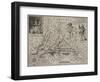 A Map Of Virginia-Johann De Bry-Framed Giclee Print