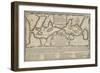 A Map Or Chart Of the Road Of Love, and Harbour Of Marriage-null-Framed Giclee Print