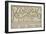 A Map Or Chart Of the Road Of Love, and Harbour Of Marriage-null-Framed Giclee Print