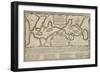 A Map Or Chart Of the Road Of Love, and Harbour Of Marriage-null-Framed Giclee Print