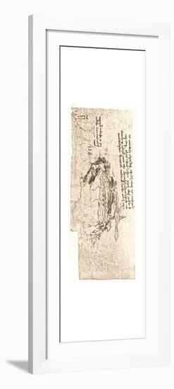A map representing the Mediterranean Sea, c1472-c1519 (1883)-Leonardo da Vinci-Framed Giclee Print