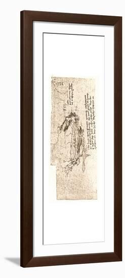 A map representing the Mediterranean Sea, c1472-c1519 (1883)-Leonardo da Vinci-Framed Giclee Print