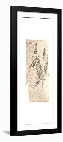 A map representing the Mediterranean Sea, c1472-c1519 (1883)-Leonardo da Vinci-Framed Giclee Print