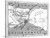 A Map Showing the Positions of Russian and Turkish Lines Outside Constantinople, 1900-null-Stretched Canvas