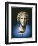 A Marble Head of a Young Man, Possibly Apollo, 2nd Century After 4th Century BC-null-Framed Giclee Print