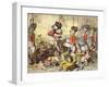 'A March to the Bank', 1787-James Gillray-Framed Giclee Print