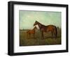 A Mare and Foal in a Landscape-Franz Reichmann-Framed Giclee Print