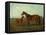 A Mare and Foal in a Landscape-Franz Reichmann-Framed Stretched Canvas