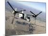 A Marine Corps MV-22 Osprey Prepares To Refuel Midflight-Stocktrek Images-Mounted Photographic Print