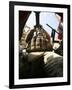 A Marine Rocks His M-2 50-Caliber Machine Gun at Camp Fallujah's Eagle Range-Stocktrek Images-Framed Photographic Print