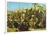 A Market in Cairo, C Late 19th Century-Franz Theodor Wurbel-Framed Giclee Print