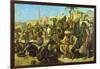 A Market in Cairo, C Late 19th Century-Franz Theodor Wurbel-Framed Giclee Print