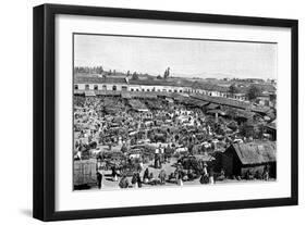 A Market Place, Chile, 1895-null-Framed Giclee Print