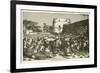 A Market Scene at Sofala in 1505-null-Framed Giclee Print