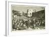 A Market Scene at Sofala in 1505-null-Framed Giclee Print