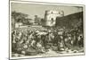 A Market Scene at Sofala in 1505-null-Mounted Giclee Print