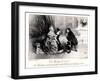 A Marriage of Convenience, circa 1840-Henri Bonaventure Monnier-Framed Giclee Print