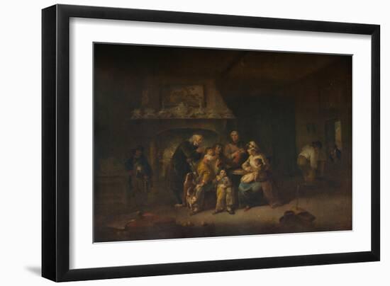 A Married Sailors Return, c1800-Julius Caesar Ibbetson-Framed Giclee Print