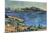 A Marseille, 1883-1885-Paul Cézanne-Mounted Giclee Print