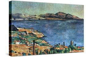 A Marseille, 1883-1885-Paul Cézanne-Stretched Canvas