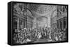 A Masquerade Scene at the Pantheon, 1773-Charles White-Framed Stretched Canvas