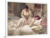 A Massage Session-Albert Guillaume-Framed Giclee Print