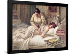 A Massage Session-Albert Guillaume-Framed Giclee Print