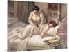 A Massage Session-Albert Guillaume-Stretched Canvas