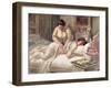 A Massage Session-Albert Guillaume-Framed Giclee Print