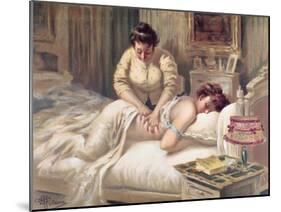 A Massage Session-Albert Guillaume-Mounted Giclee Print