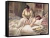 A Massage Session-Albert Guillaume-Framed Stretched Canvas