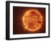 A Massive Red Dwarf Consuming Planets Within it's Range-Stocktrek Images-Framed Photographic Print