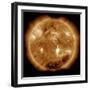 A Massive X-Class Solar Flare Erupts on the Sun-Stocktrek Images-Framed Photographic Print