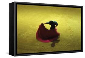 A Matador Warming Up in a Private Arena-null-Framed Stretched Canvas