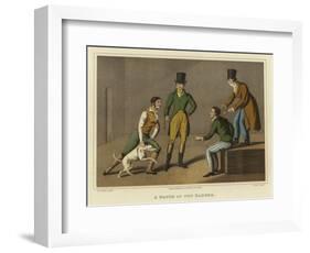 A Match at the Badger-Henry Thomas Alken-Framed Giclee Print