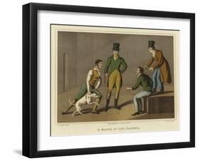 A Match at the Badger-Henry Thomas Alken-Framed Giclee Print