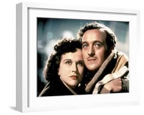 A Matter Of Life And Death, (AKA Stairway To Heaven), Kim Hunter, David Niven, 1946-null-Framed Photo