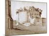 A Mausoleum-Sebastian Vrancx-Mounted Giclee Print