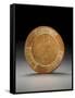 A Mayan Carved Plate, Late Classic, Circa A.D. 550, 950-null-Framed Stretched Canvas